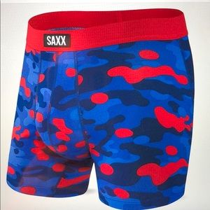 SAXX MENS UNDERWEAR USA CO WATER CAMO BOXER BRIEFS